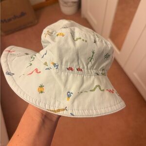 Pehr Organic ‘Critter’ bucket hat. 6-12M